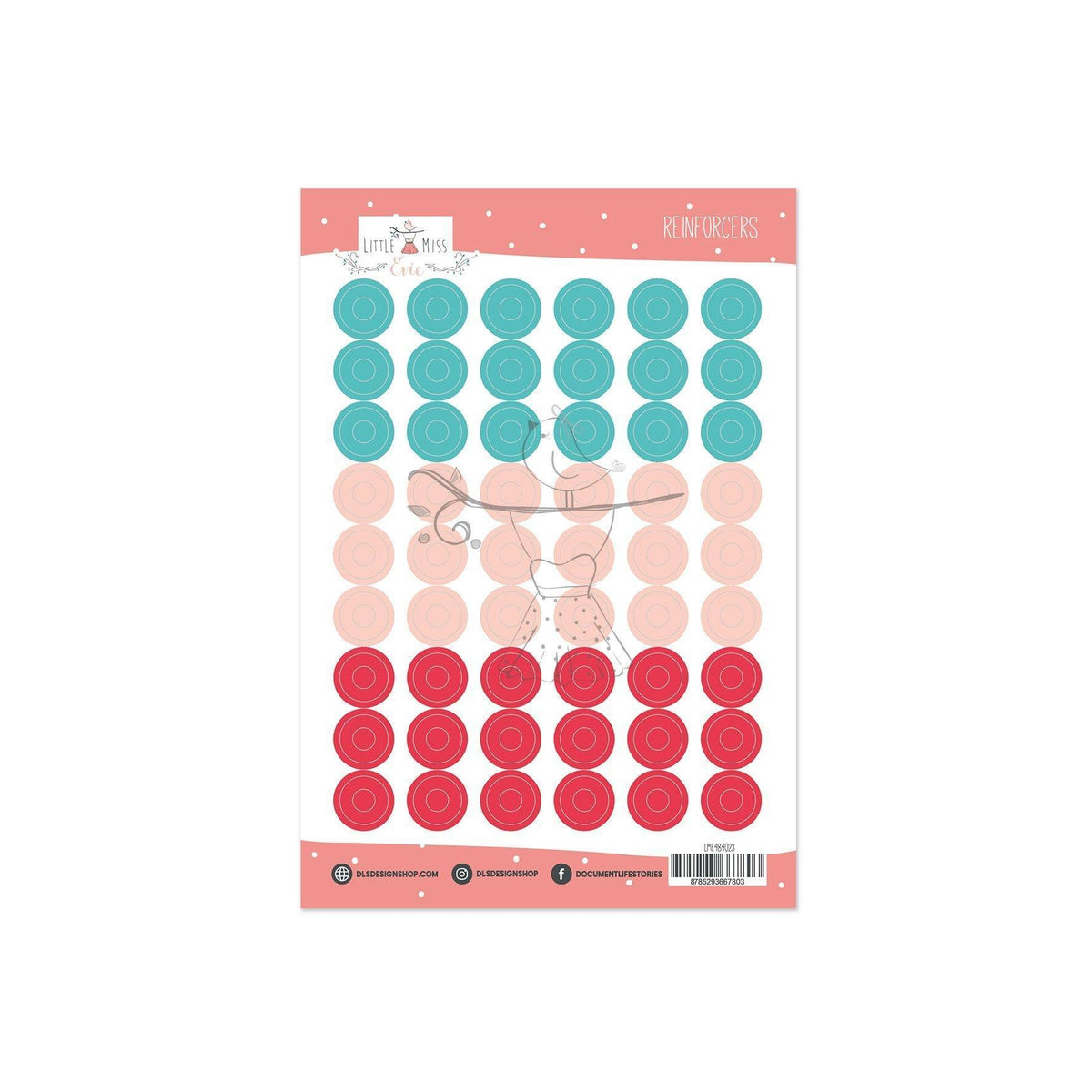 Vinyl Reinforcers Stickers Summer Stories Cheerful