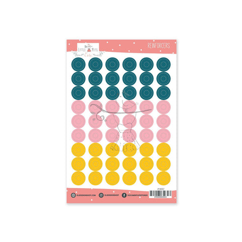 Vinyl Reinforcers Stickers Summer Stories Sunrise