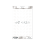 Vinyl Reinforcers Stickers White