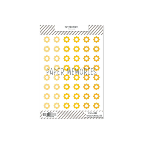 Vinyl Reinforcers Sunshine Trio Flowers