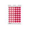 Vinyl Reinforcers Watermelon Hearts