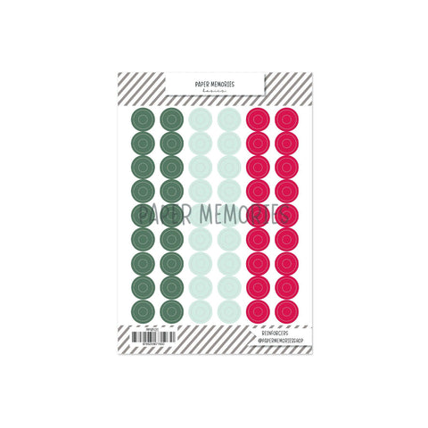 Vinyl Reinforcers Winter Memories