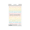 Vinyl Word Stickers Fall Memories ENG