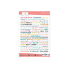 Vinyl Word Stickers Spooky Things