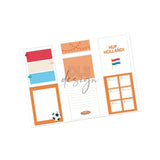 WK voetbal Journaling Cards