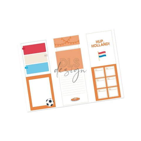 WK voetbal Journaling Cards
