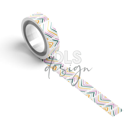 Washi Tape Chevron Stripes