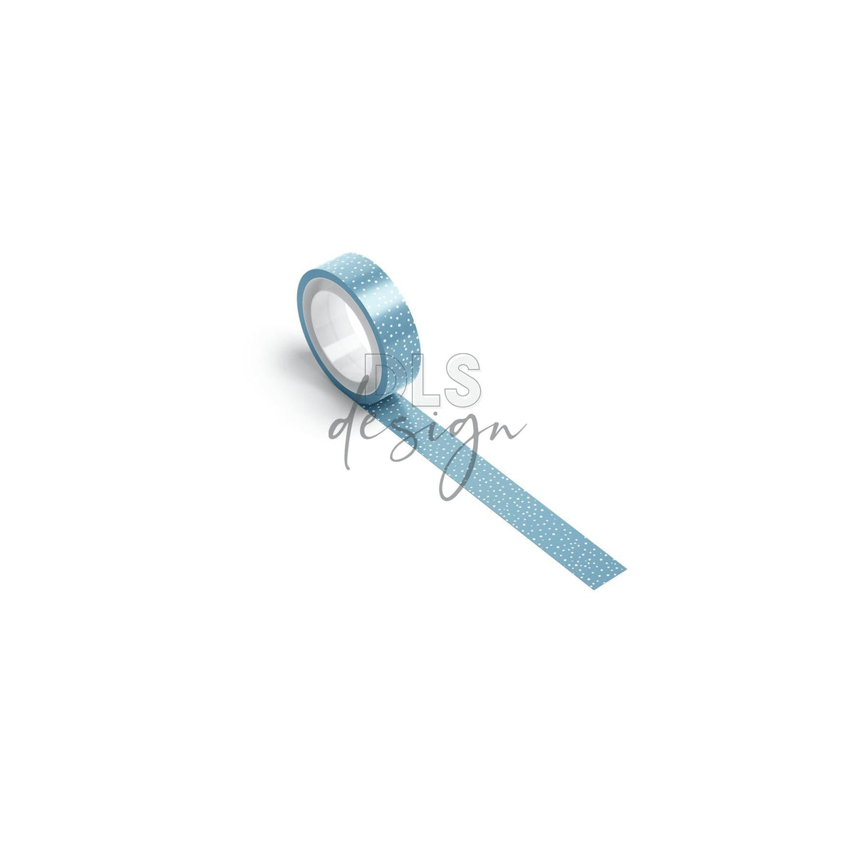 Washi Tape Dots Powder Blue