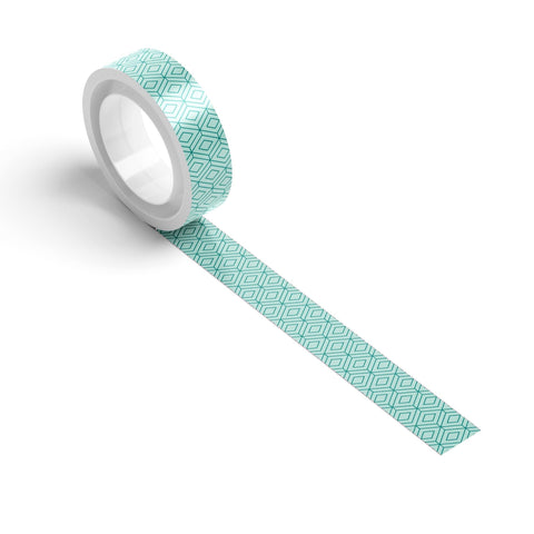 Washi Tape Geometric Peacock