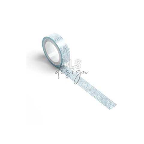 Washi Tape Geopattern Powder Blue