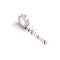 Washi Tape Gold Foil & Purple Stripes