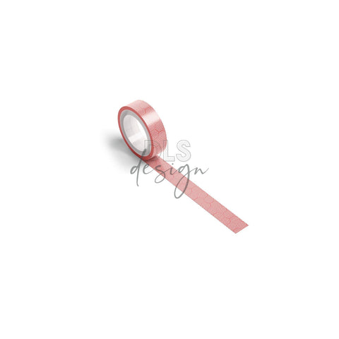 Washi Tape Hexagon Coral