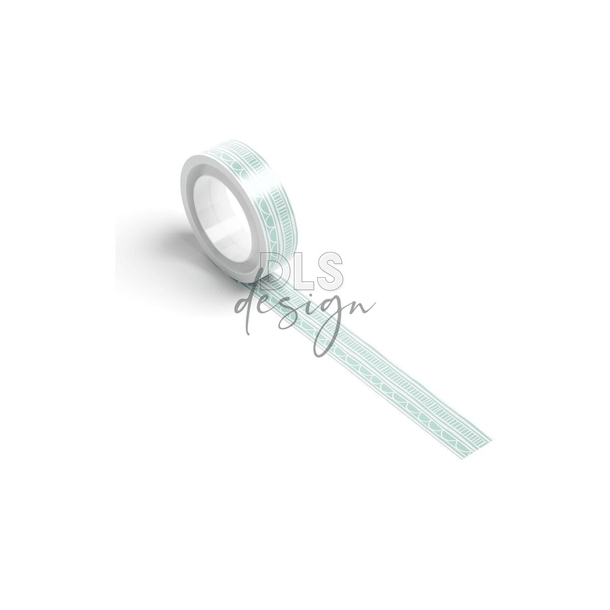 Washi Tape Lines & Bows Mint