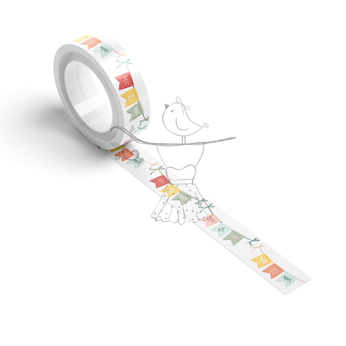 Washi Tape Love Story 2.0 Mr & Mrs