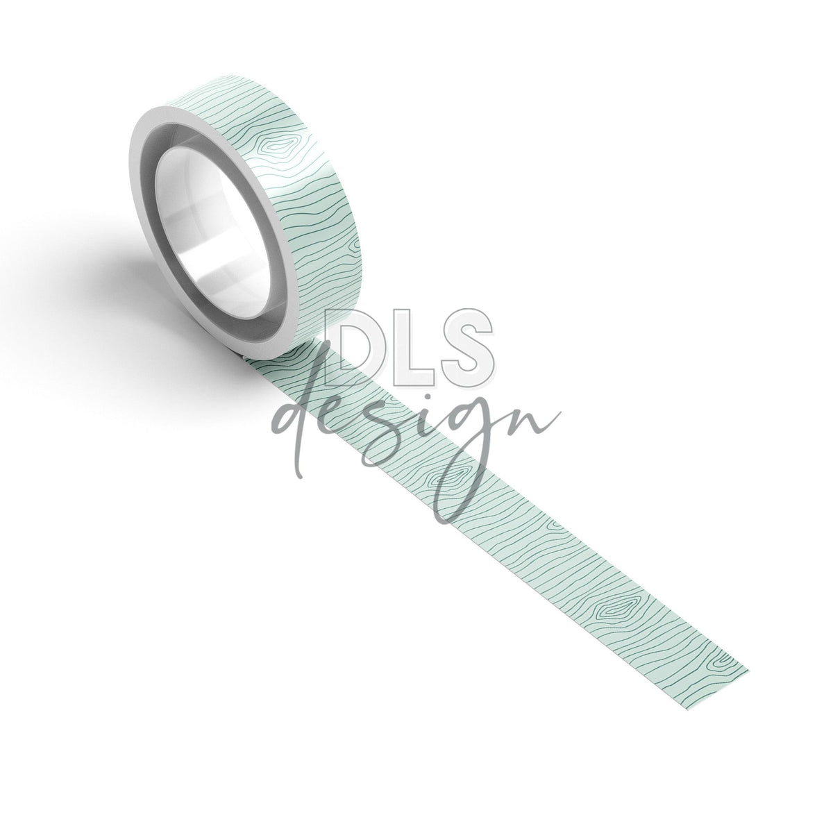 Washi Tape Seafoam Wood