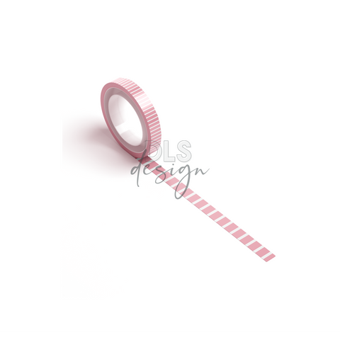 Washi Tape Stripes Candy Floss