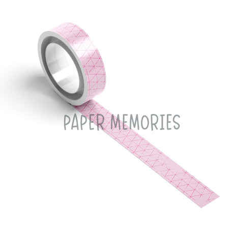 Washi Tape Triangle Grungy Peony