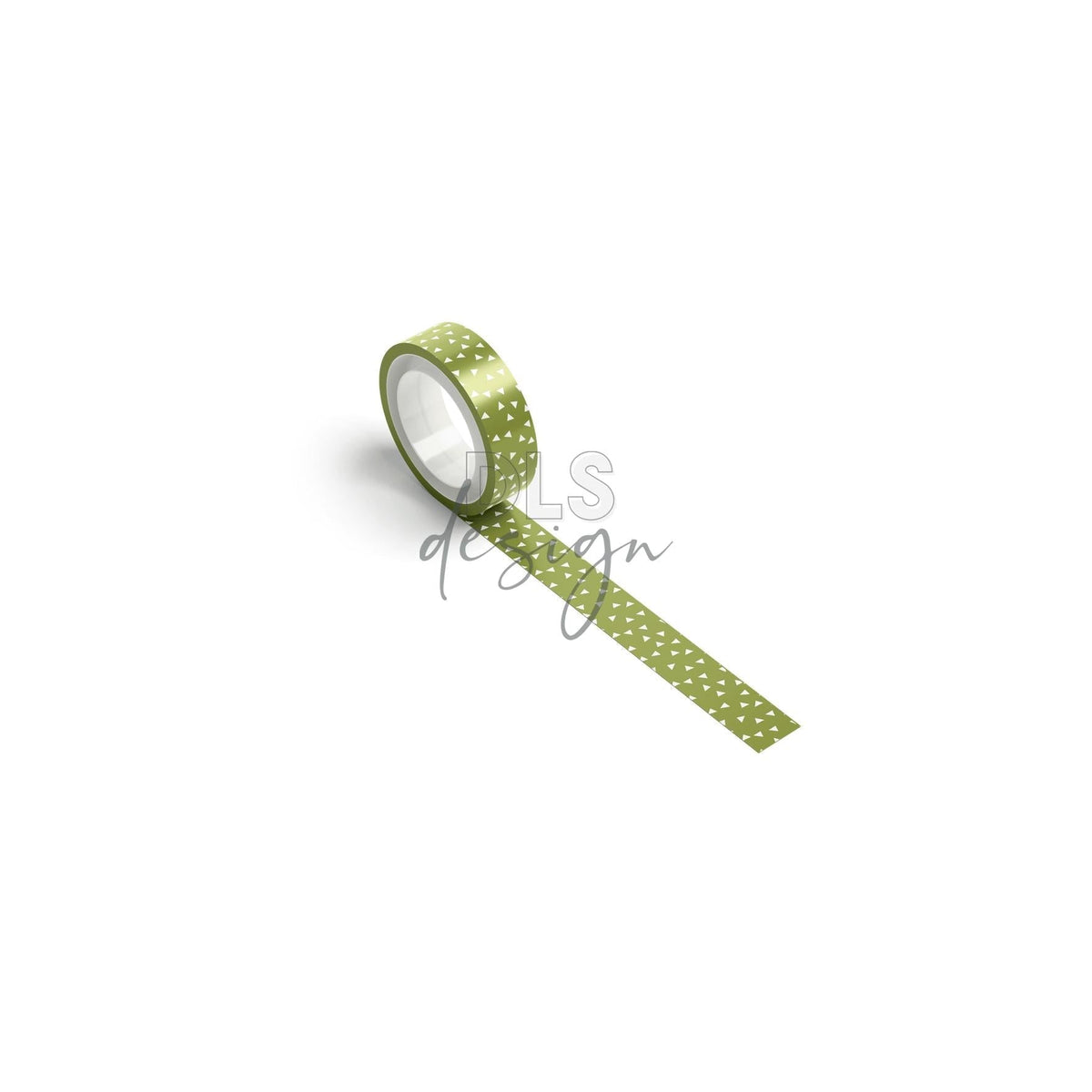 Washi Tape Triangle Olive Green