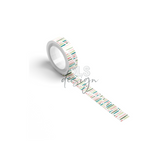 Washi Tape Wonky Stripes Multi