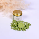 Wax Beads Apple Green - Pearlescent