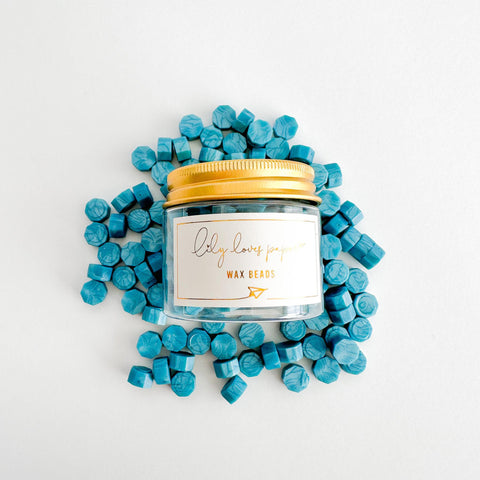 Wax Beads Denim - Pearlescent
