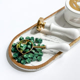 Wax Beads Moss - Pearlescent