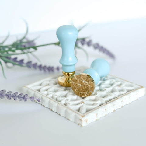 Wax Seal Stamp 3D Leaves
