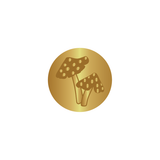 Wax Seal Stamp Autumn Mushroom