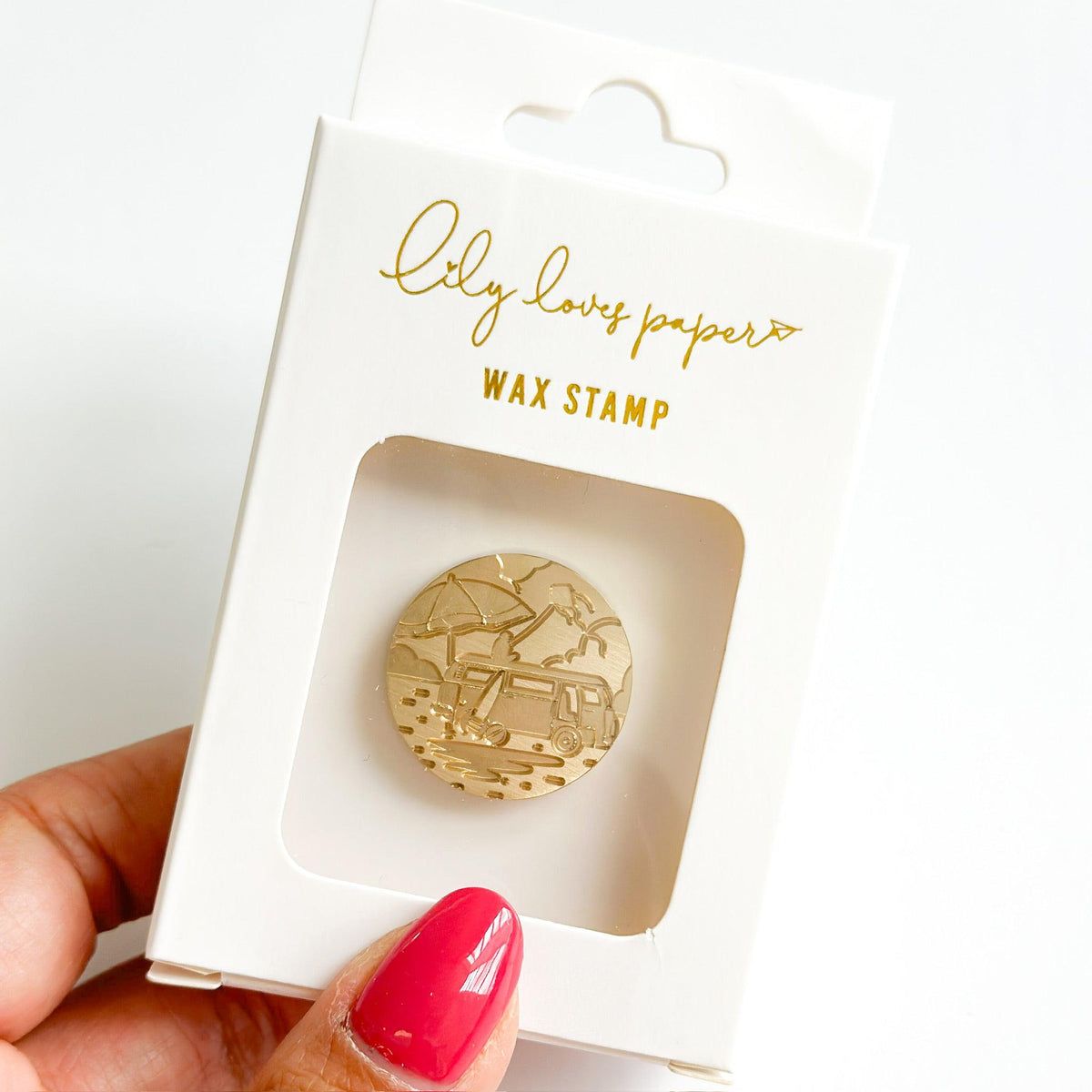 Wax Seal Stamp Beach Trip