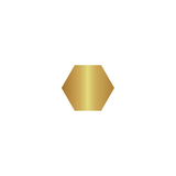 Wax Seal Stamp Blank Hexagon - 15 mm