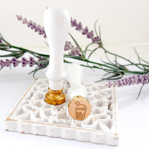 Wax Seal Stamp Bubble Tea