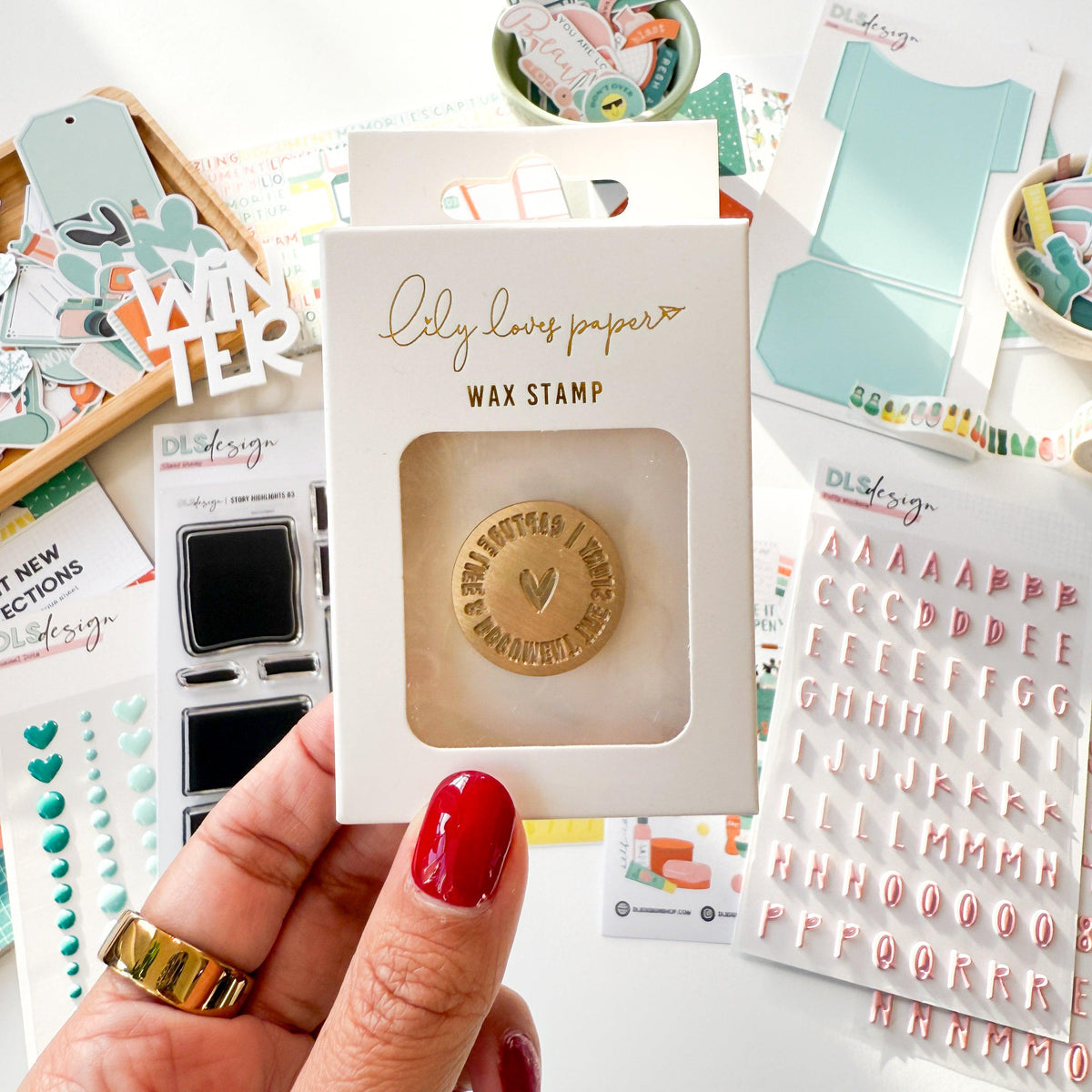 Wax Seal Stamp Capture Life - 25 mm