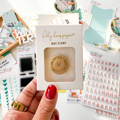Wax Seal Stamp Capture Life - 25 mm