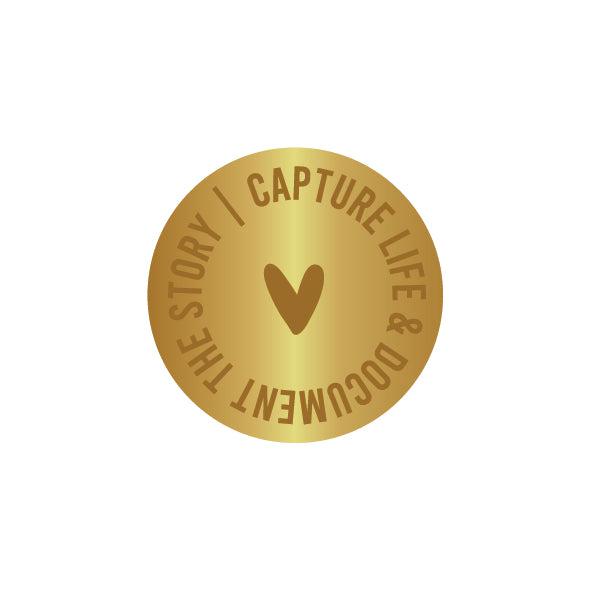 Wax Seal Stamp Capture Life - 30 mm