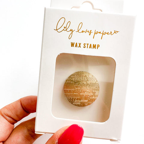 Wax Seal Stamp City Trip