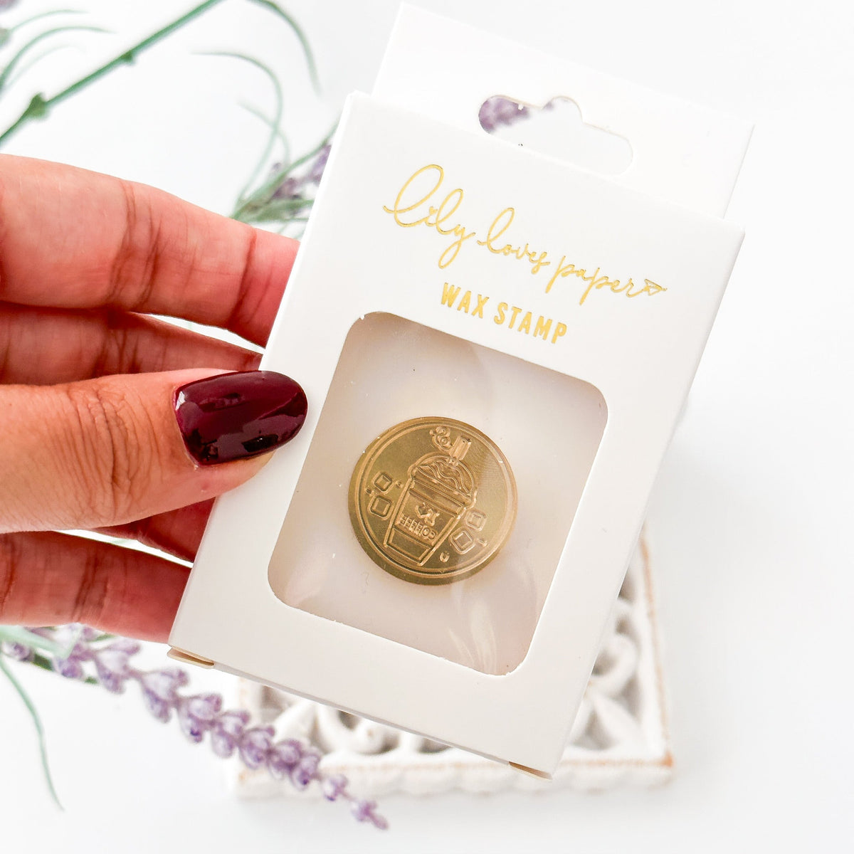 Wax Seal Stamp Coffee