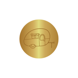 Wax Seal Stamp Happy Camper