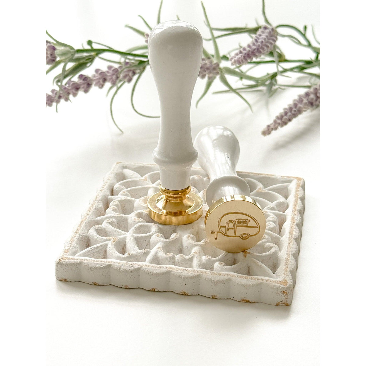 Wax Seal Stamp Happy Camper