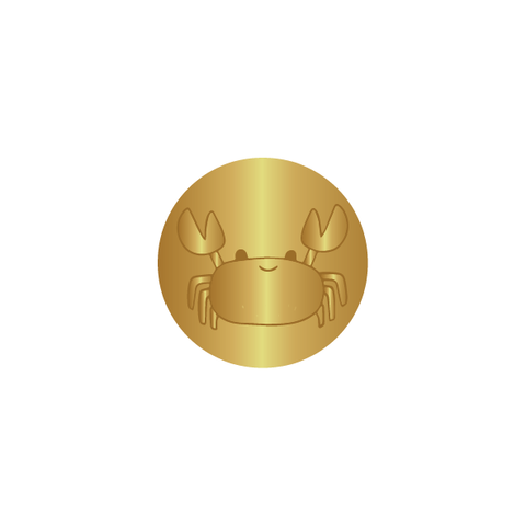 Wax Seal Stamp Happy Crab
