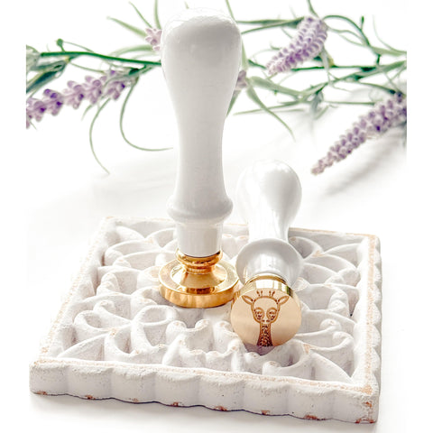 Wax Seal Stamp Happy Giraffe