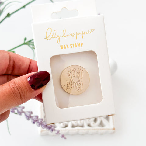 Wax Seal Stamp Hello Baby