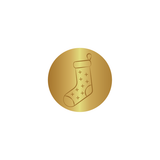Wax Seal Stamp Holiday Sock