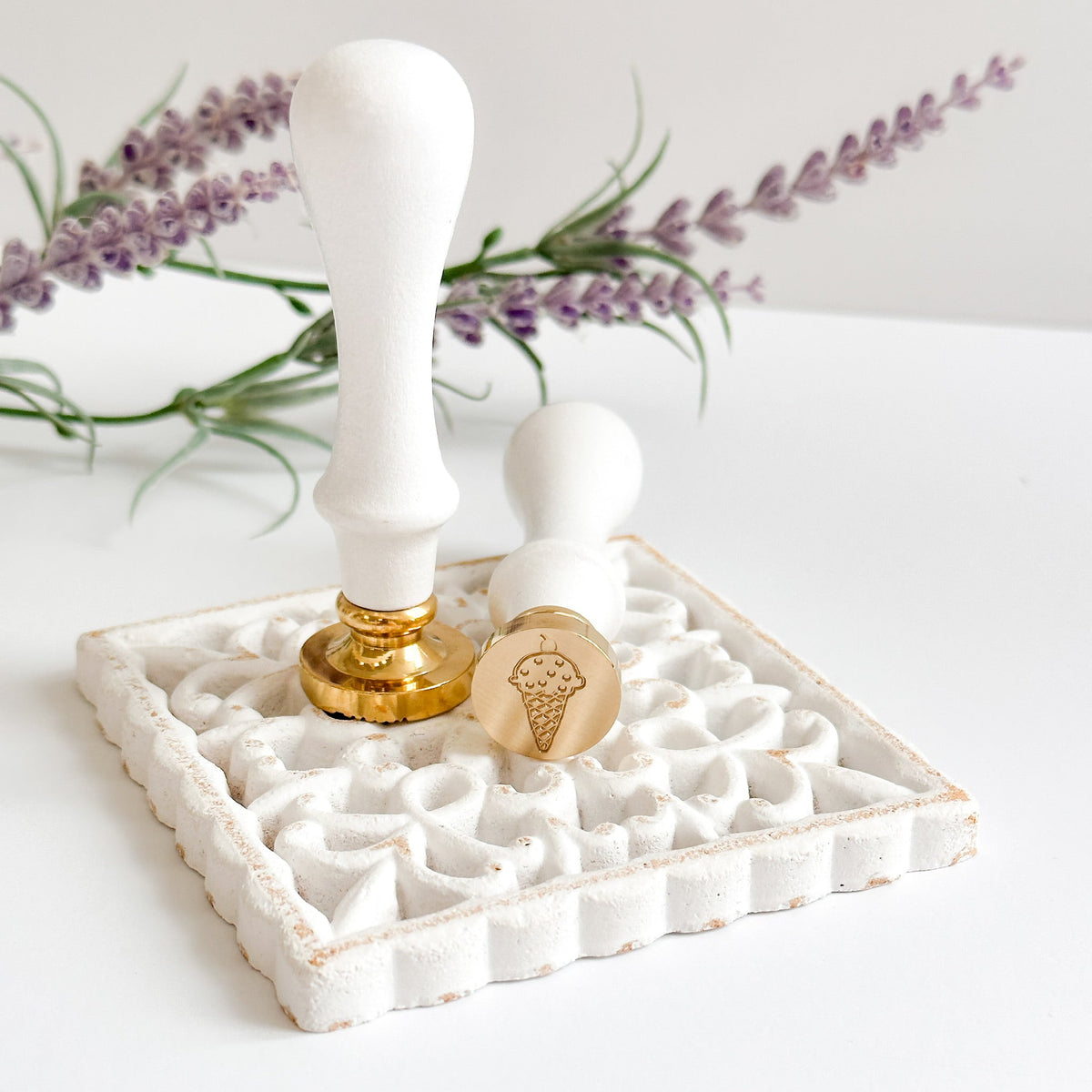 Wax Seal Stamp Ice Cream