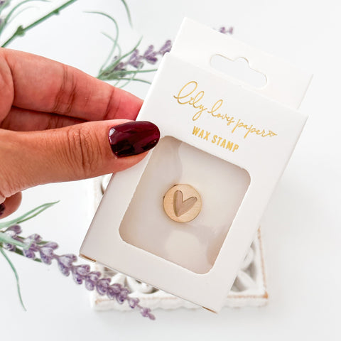 Wax Seal Stamp Little Heart 15 mm