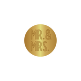 Wax Seal Stamp Mr. & Mrs.