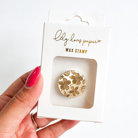 Wax Seal Stamp Petal Paradise