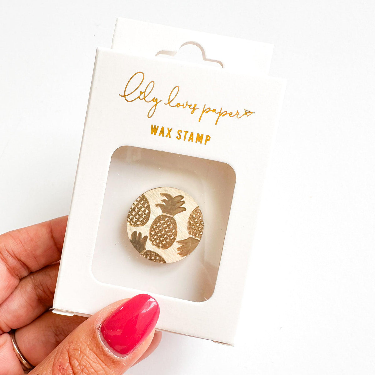 Wax Seal Stamp Pina Colada
