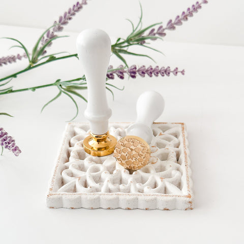 Wax Seal Stamp Poppy Field