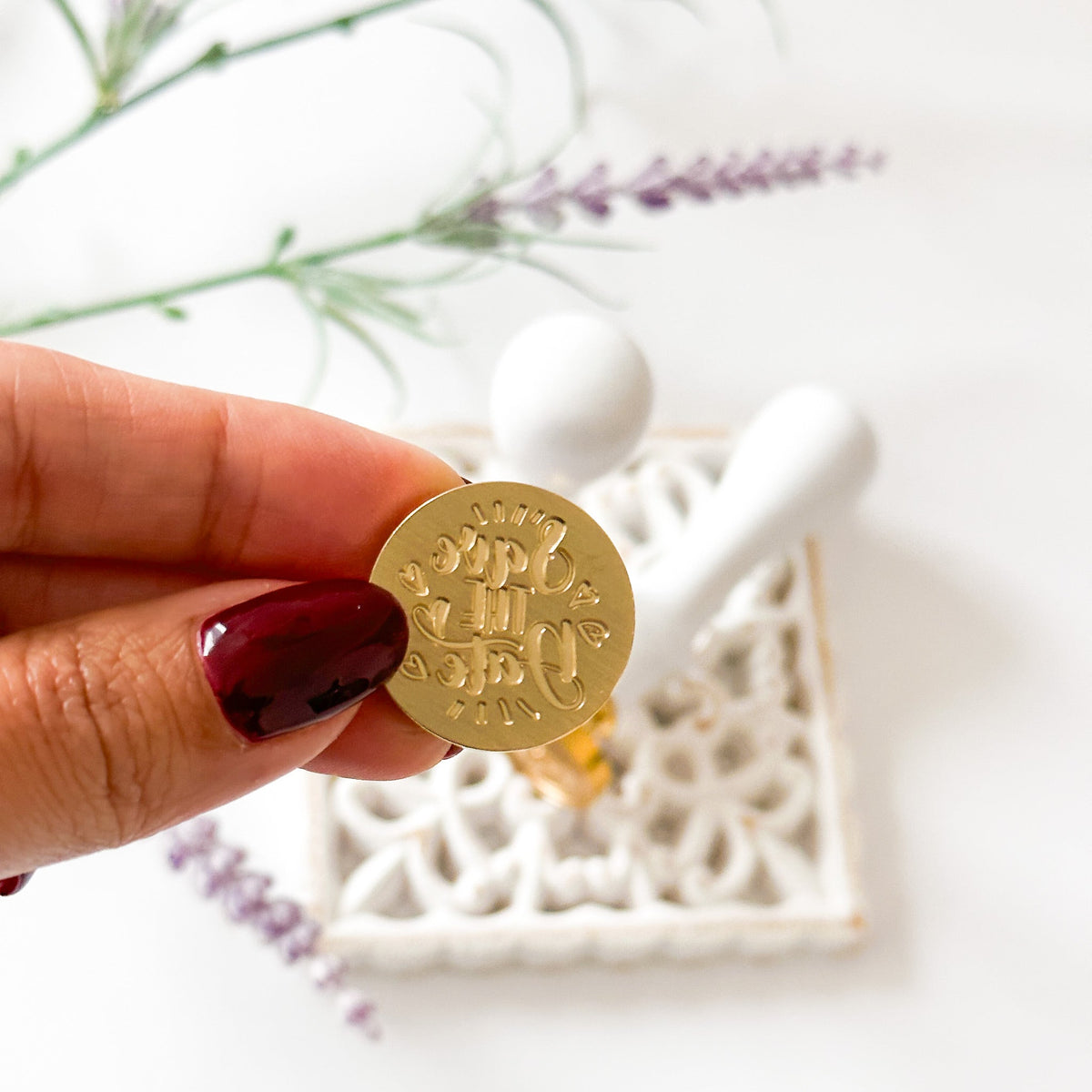 Wax Seal Stamp Save The Date