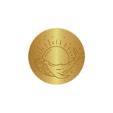 Wax Seal Stamp Sunset Whale